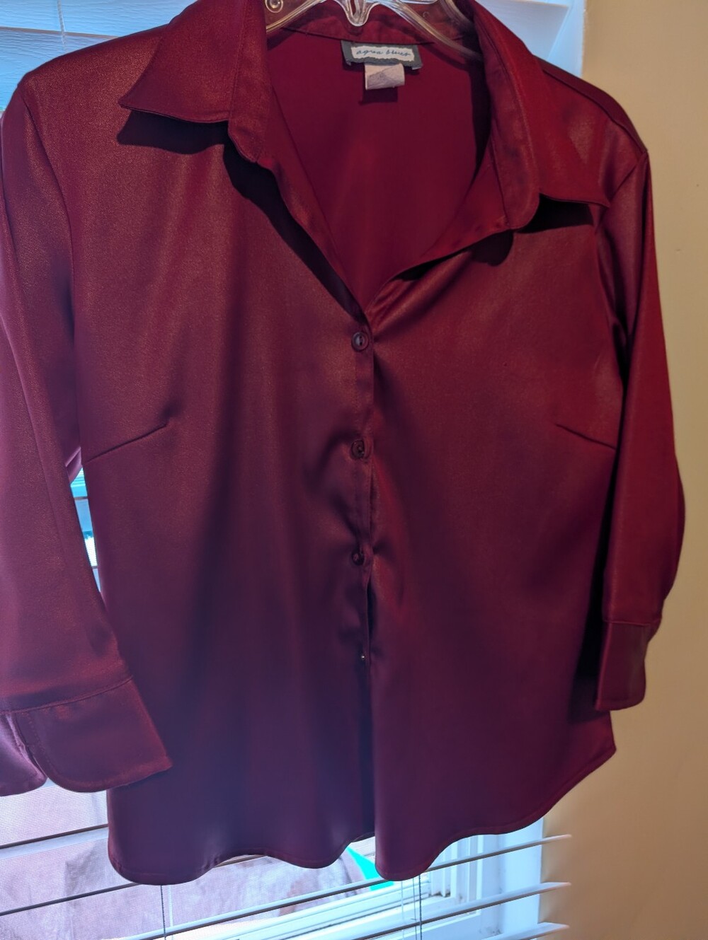 Aqua Blues Vintage Y2k Large